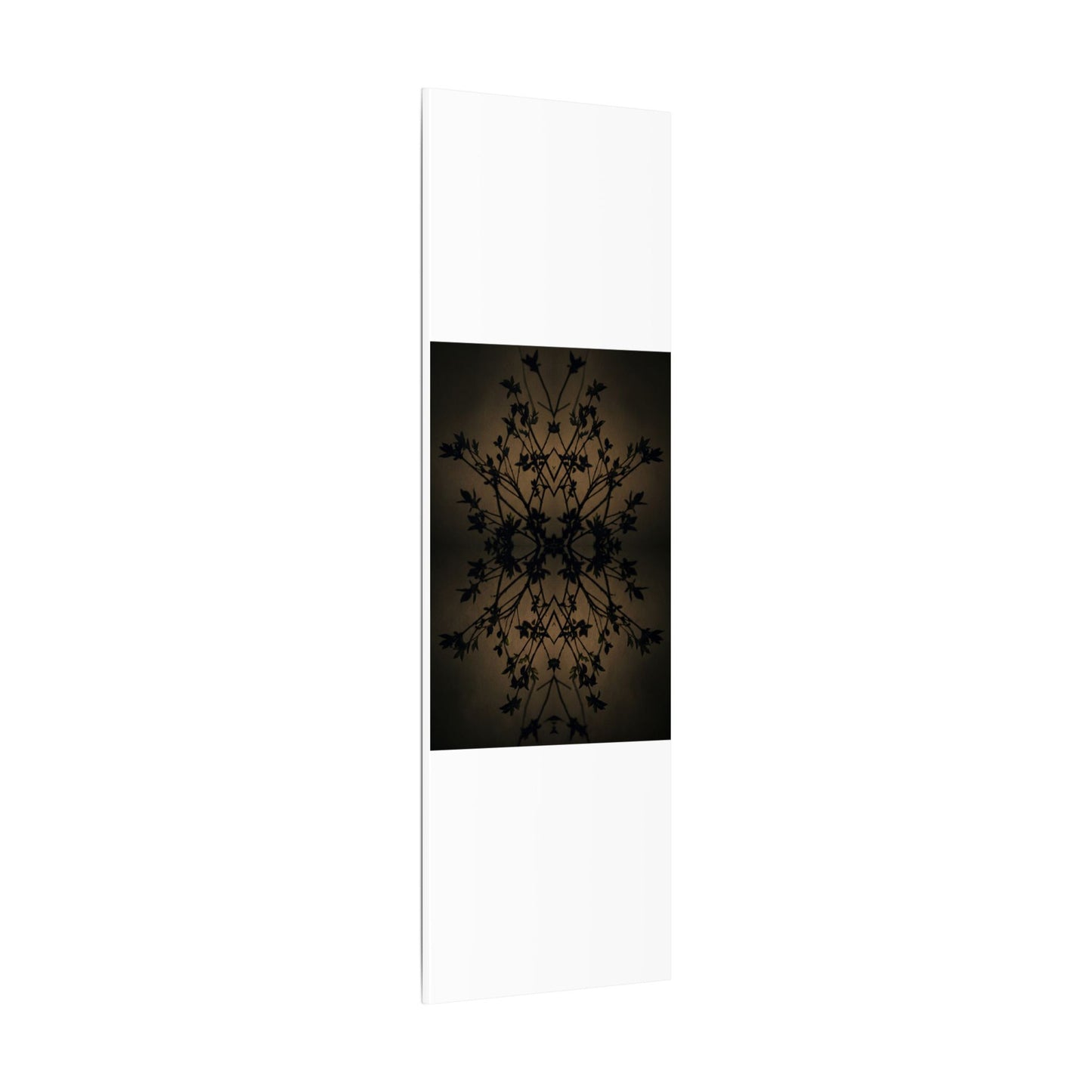 Golden Hour Shadow Play Canvas Art - Dark Japandi Seijaku