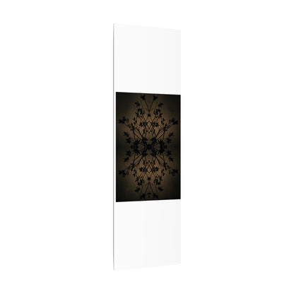 Golden Hour Shadow Play Canvas Art - Dark Japandi Seijaku