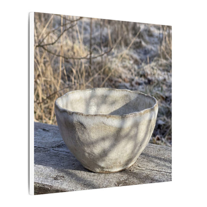 Dappled Ceramic Bowl Canvas Art - Japandi Fukinsei
