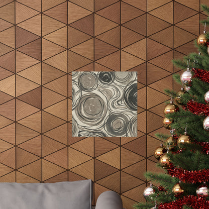 Wabi-sabi Pattern Japandi Japanese Pattern Wall Art Print