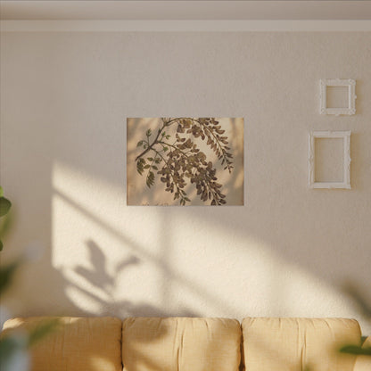 Spring Wisteria Herbarium Canvas Art | Earthy Decor