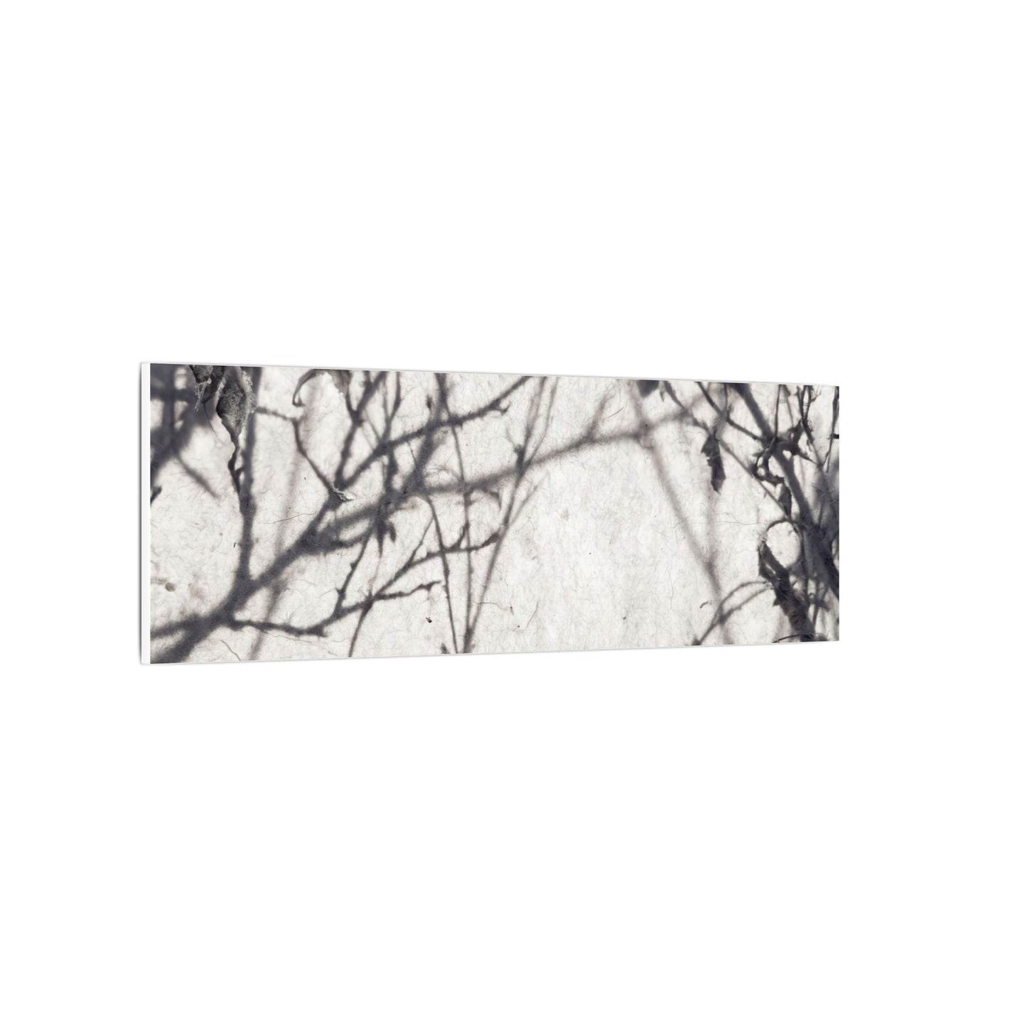 Winter Shadow Play Japanese Pattern Canvas Art | Elegant Decor