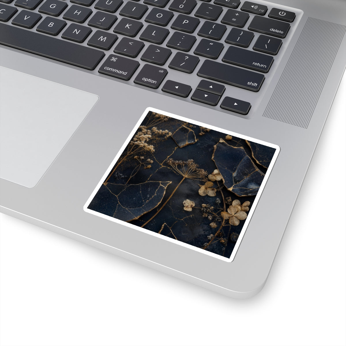 Ma Dried Flowers Sticker - Kintsugi Broken Beauty