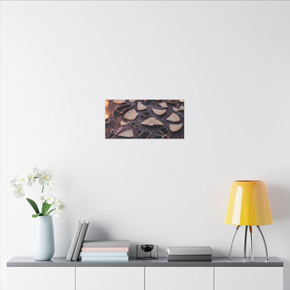 Winter Broken Pottery Broken Beauty Canvas Art | Beautiful Decor