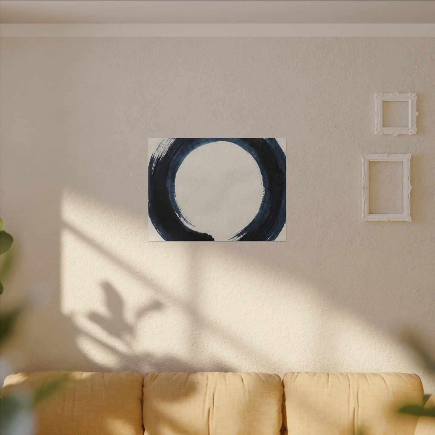 Balanced Meditation Zen Enso Canvas Art