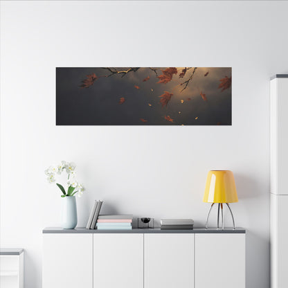 Moonlit Garden Gold Repair Canvas Art | Beautiful Kintsugi Art