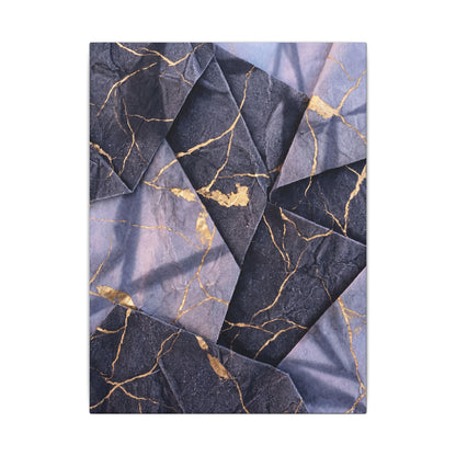 Seijaku Paper Fold Canvas Art - Kintsugi Gold Vein