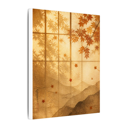 Shoji Screen Texture Canvas Art | Earthy Japandi Art