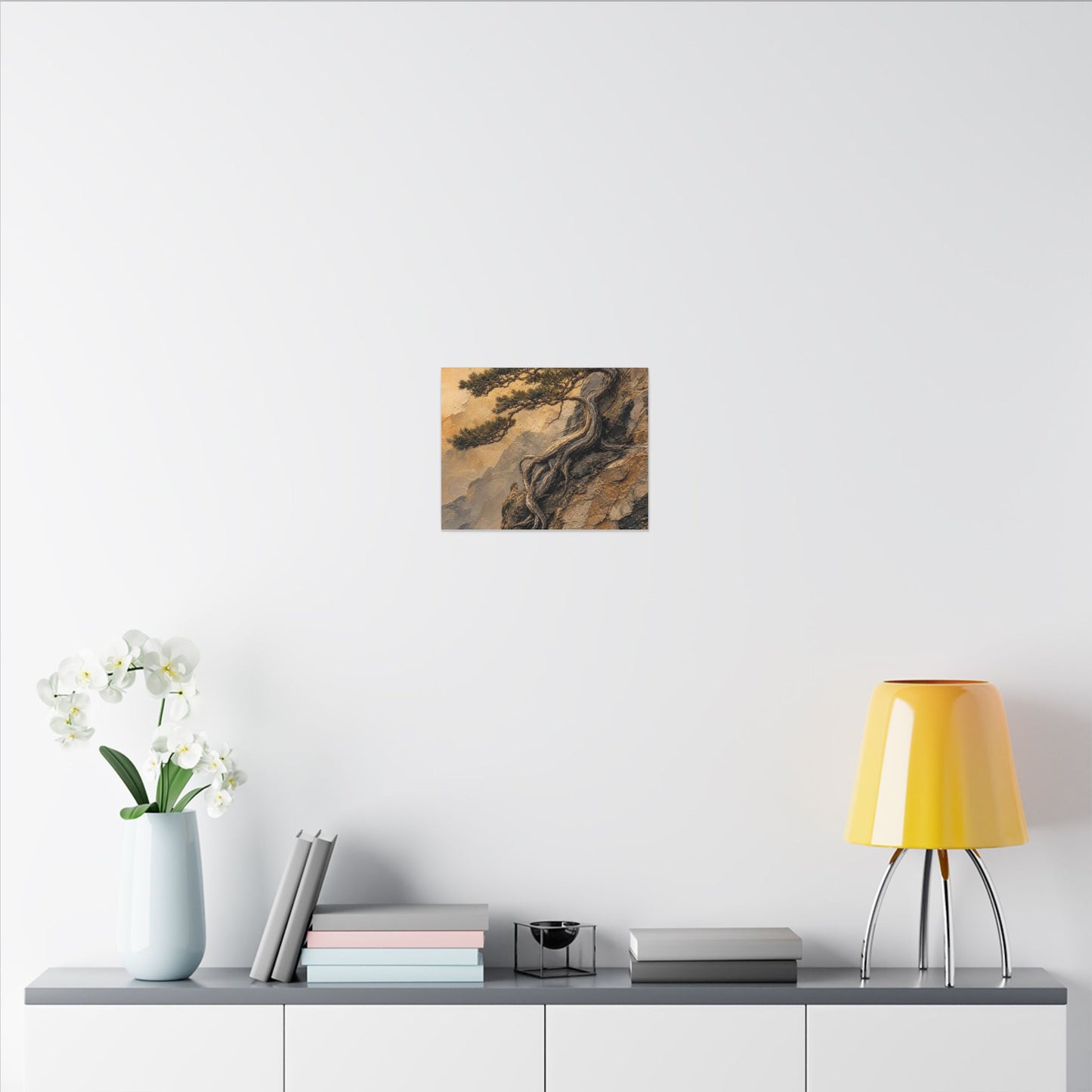 Summer Pine Tree Texture Canvas Art | Cozy Decor