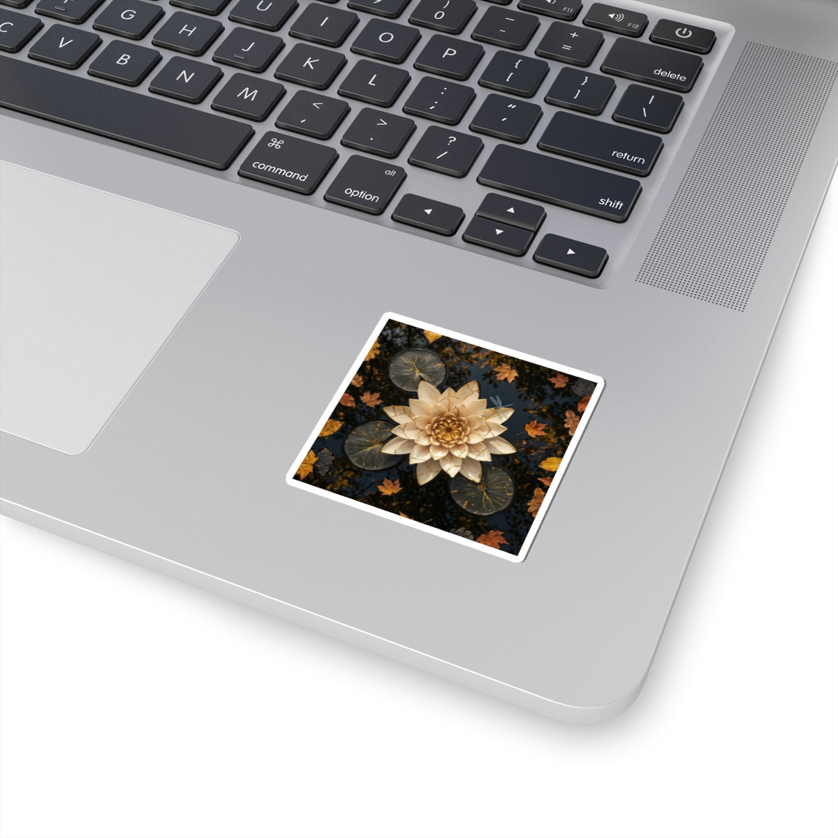 Lotus Flower Gold Repair Sticker | Beautiful Kintsugi Art