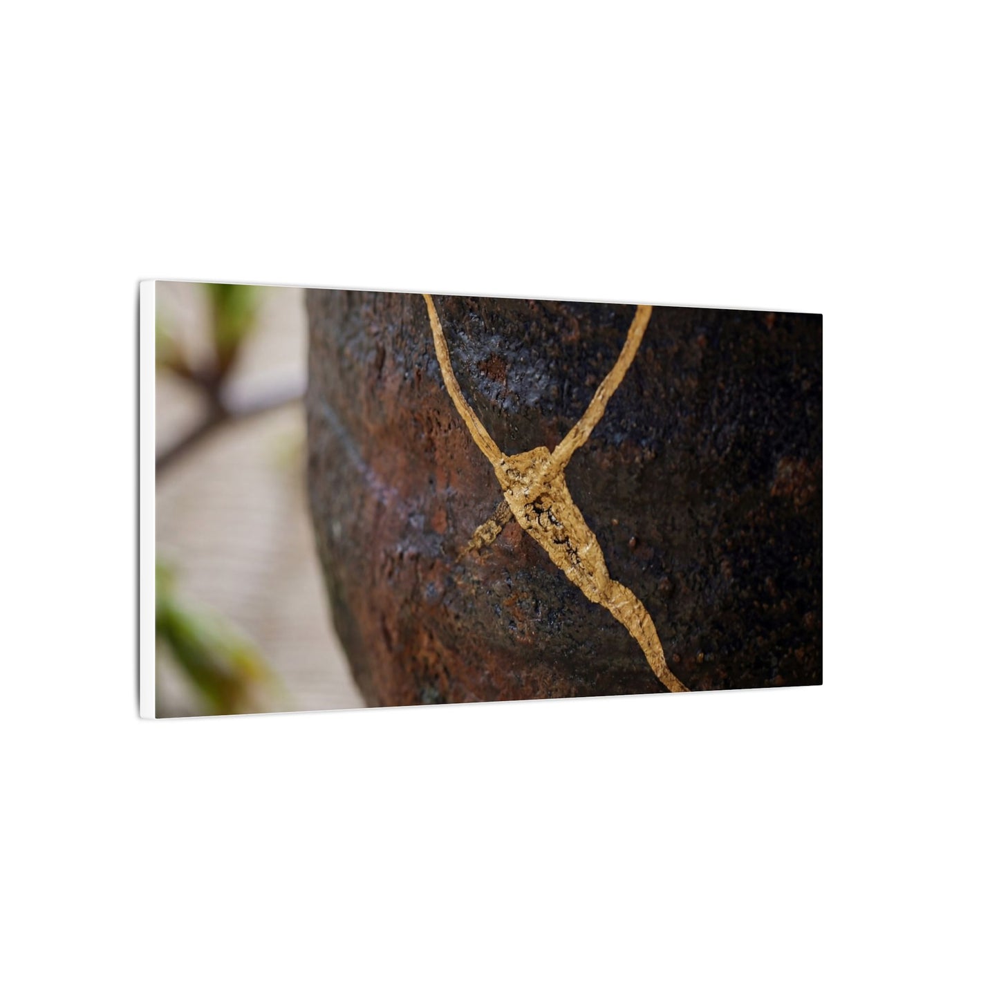 Dawn Tea Ceremony Canvas Art - Kintsugi Mono No Aware