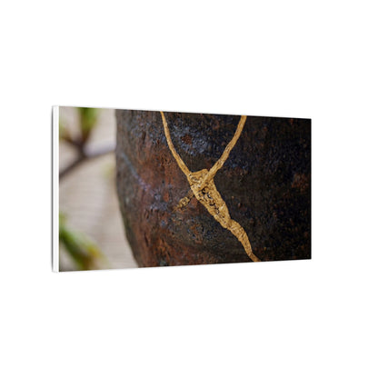 Dawn Tea Ceremony Canvas Art - Kintsugi Mono No Aware