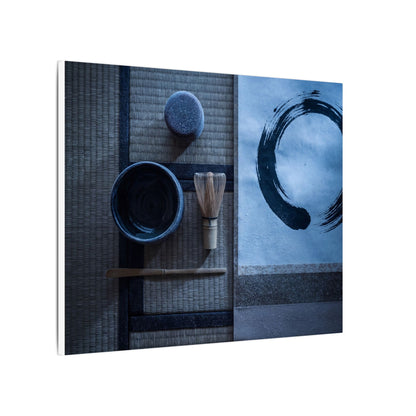 Tea Ceremony Enso Canvas Art | Calm Zen Art