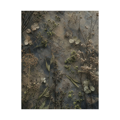 Dawn Dried Flowers Wall Art Print - Japandi Fukinsei