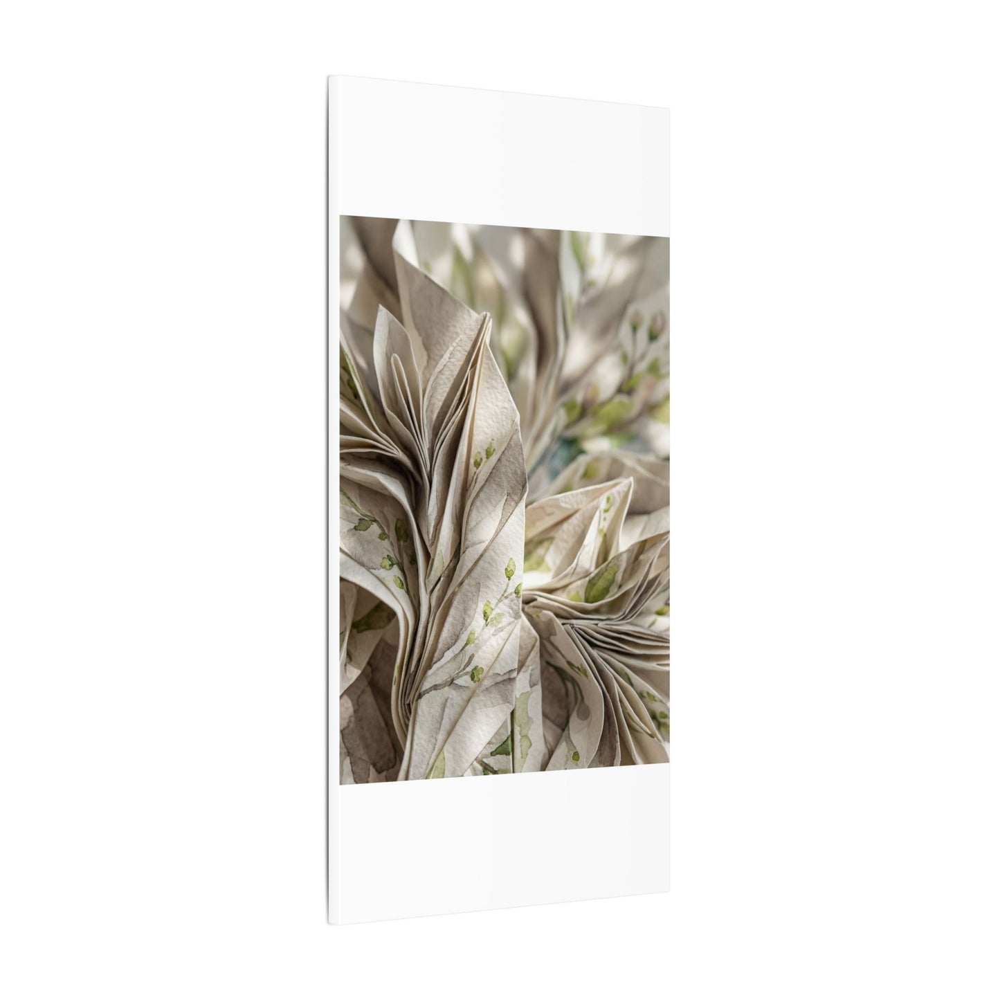Fukinsei Paper Fold Canvas Art - Japandi Watercolor