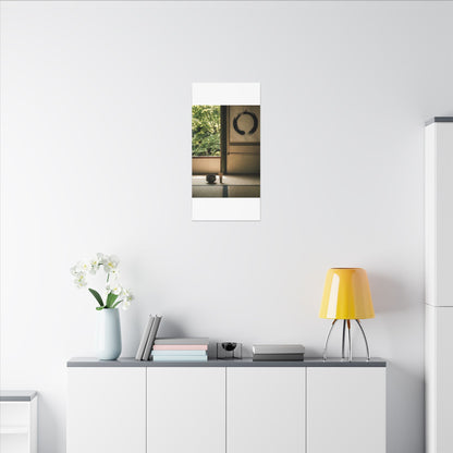 Tea Ceremony Enso Canvas Art | Serene Zen Art