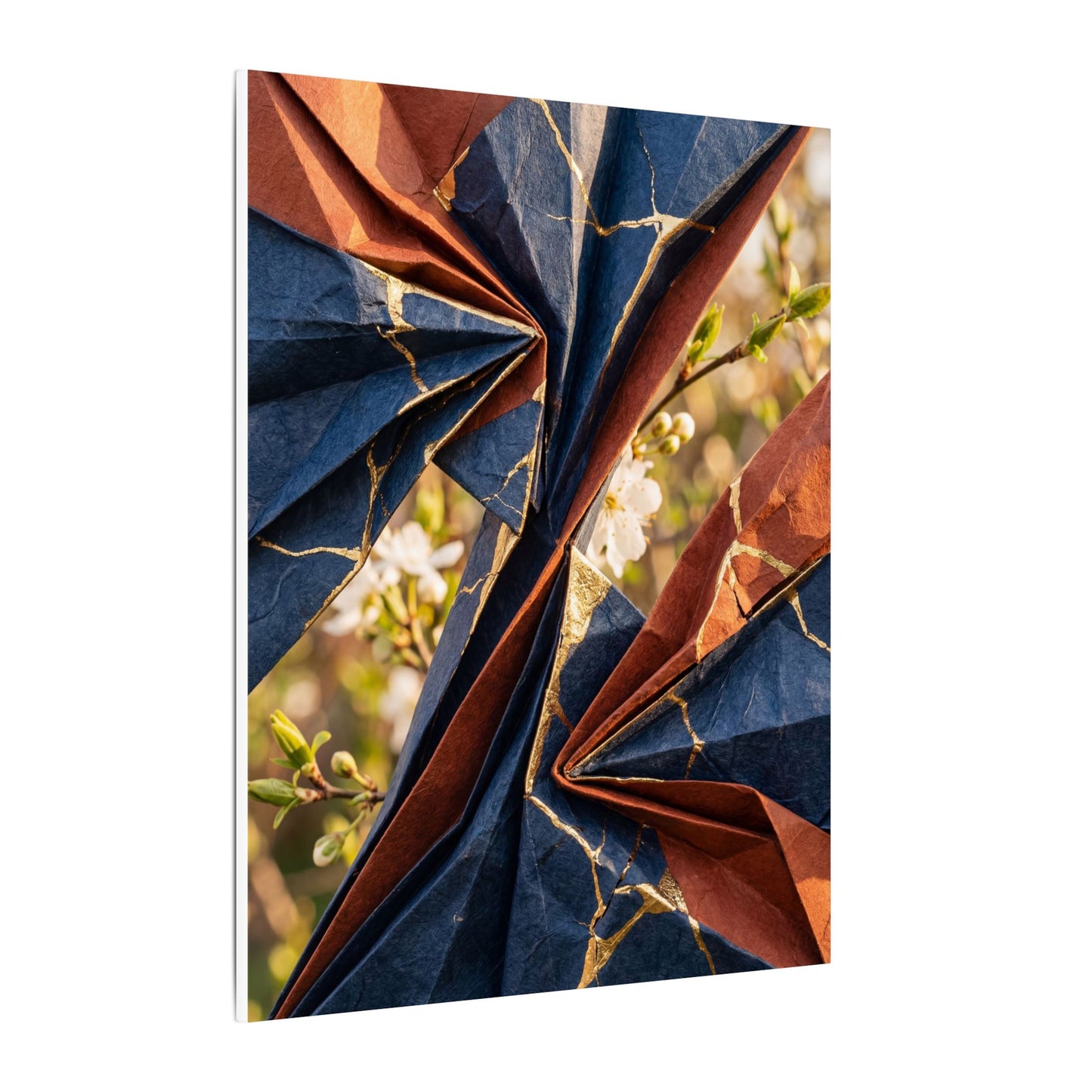 Spring Ceramic Bowl Watercolor Canvas Art | Warm Decor