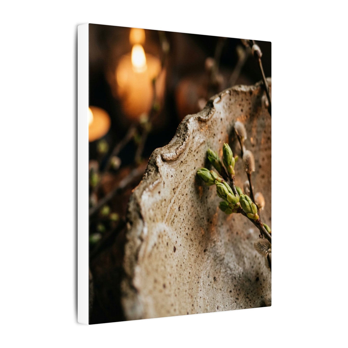 Overcast Ceramic Bowl Canvas Art - Japandi Ma