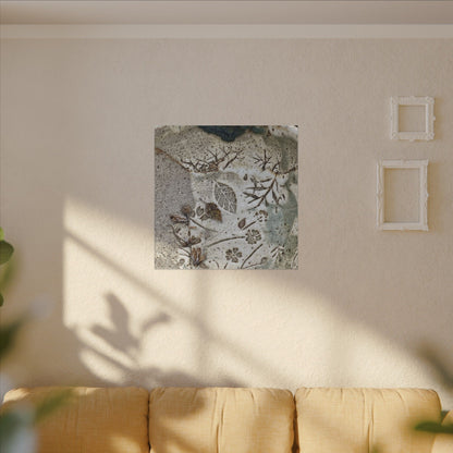 Ceramic Bowl Winter Canvas Art | Japandi Earthy Design