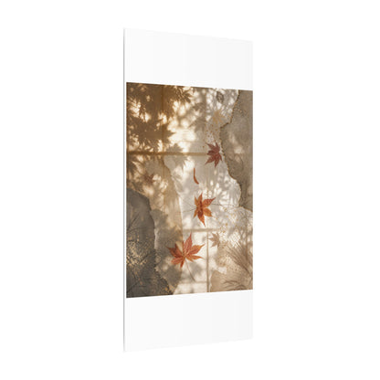 Datsuzoku Shoji Screen Canvas Art - Japandi Japanese Pattern