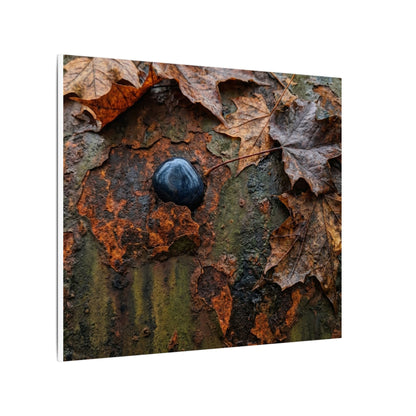 Datsuzoku Rust Patina Canvas Art - Dark Japandi Moody Minimal