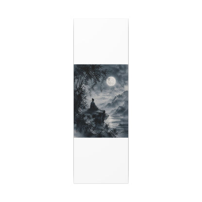 Ink Brushstroke Sumi E Canvas Art | Serene Zen Art