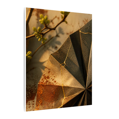 Ma Paper Fold Canvas Art - Kintsugi Broken Beauty