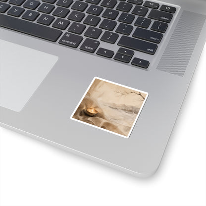 Candlelight Silk Drape Sticker - Japandi Ma