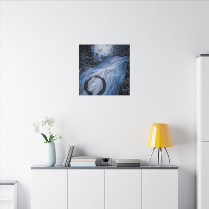 Moonlight Silk Drape Canvas Art - Zen Datsuzoku