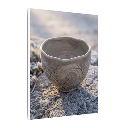 Seijaku Ceramic Bowl Canvas Art - Japandi Japanese Pattern
