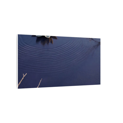 Lotus Flower Canvas Art | Winter Zen Karesansui Art