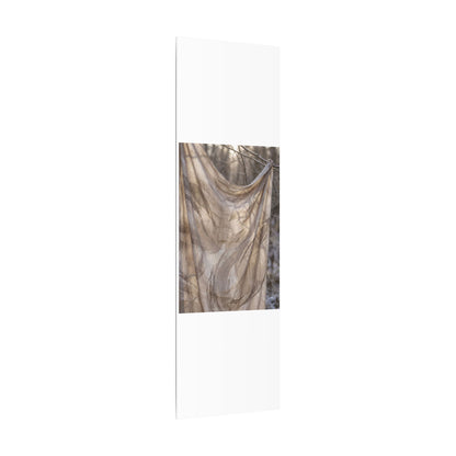 Ma Silk Drape Canvas Art - Japandi Japanese Pattern