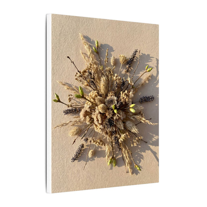 Dried Flowers Spring Canvas Art | Japandi Earthy Design