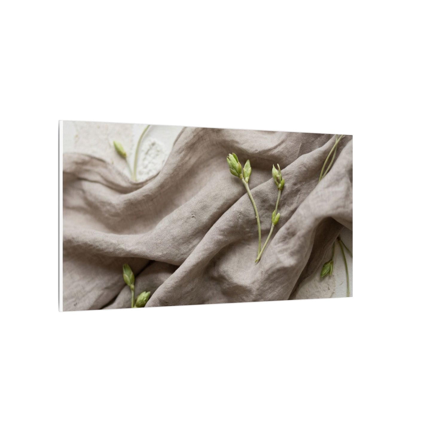 Overcast Silk Drape Canvas Art - Japandi Ma