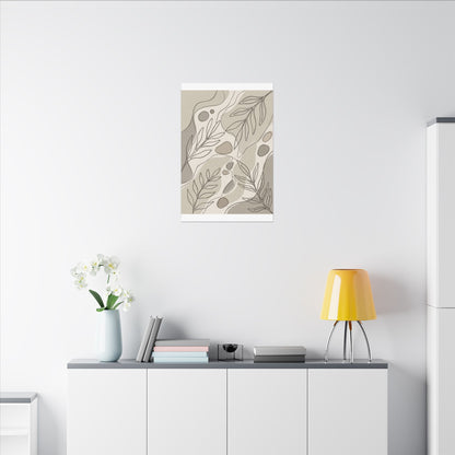 Japandi Minimal Line Canvas Art