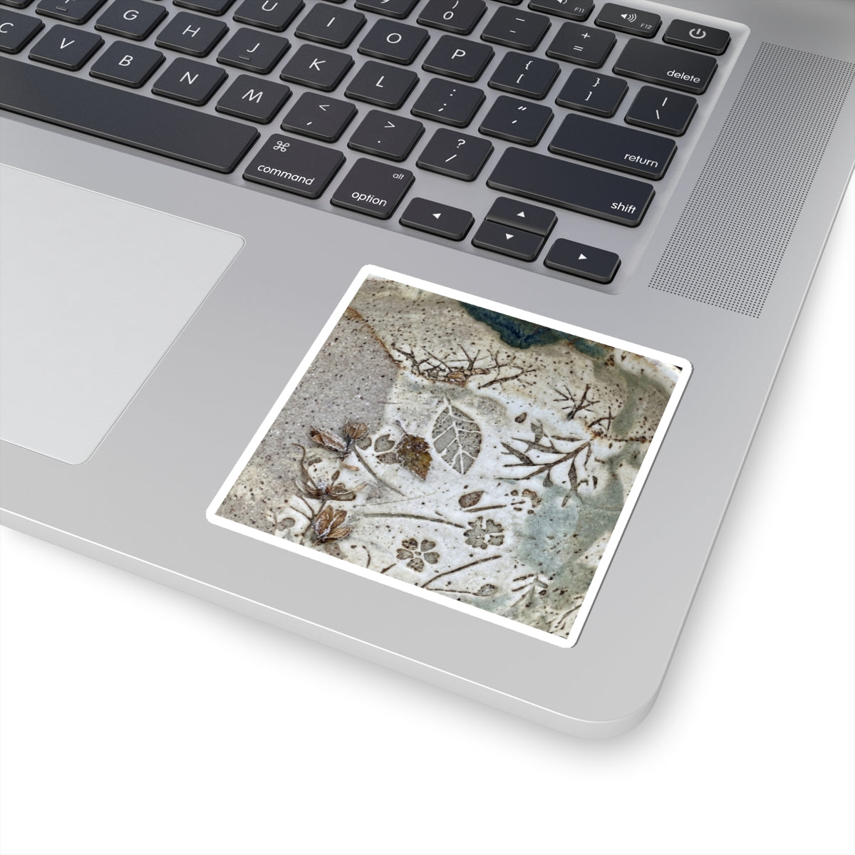 Ceramic Bowl Winter Sticker | Japandi Cozy Design Art Print