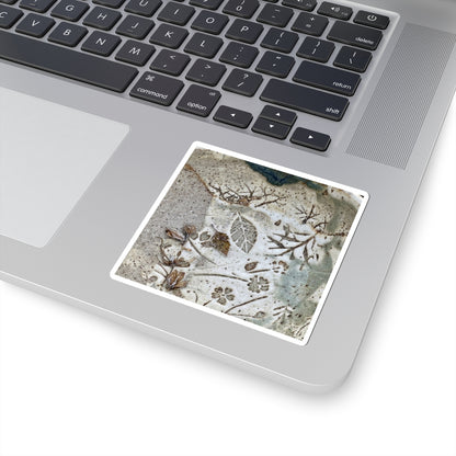 Ceramic Bowl Winter Sticker | Japandi Cozy Design Art Print
