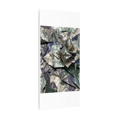 Shibui Paper Fold Canvas Art - Japandi Japanese Pattern