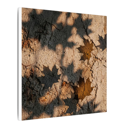 Cozy Shadow Play Canvas Art - Texture Japandi