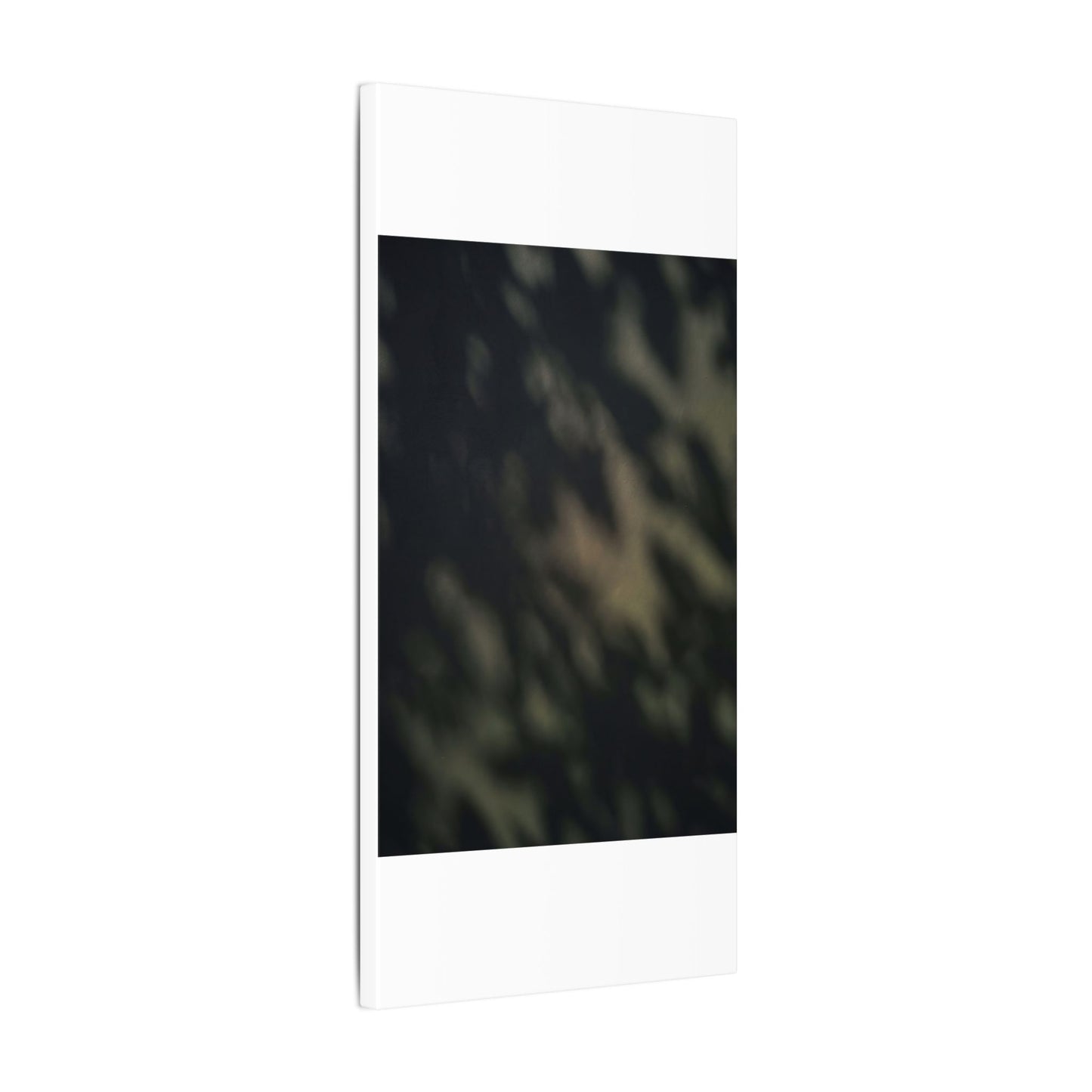 Dappled Shadow Play Canvas Art - Dark Japandi Ma
