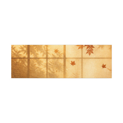 Shoji Screen Texture Canvas Art | Earthy Japandi Art