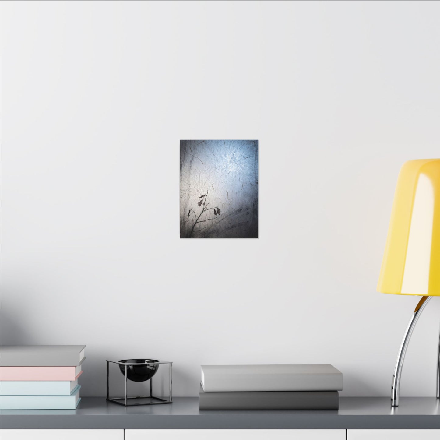 Moonlight Shoji Screen Canvas Art - Japandi Shibui