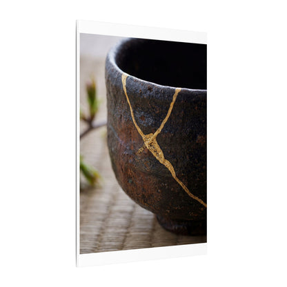 Dawn Tea Ceremony Canvas Art - Kintsugi Mono No Aware