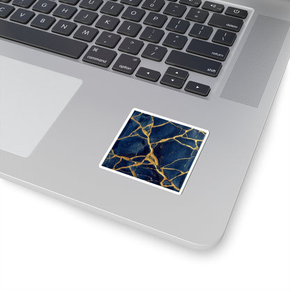 Kintsugi Crackle Sticker