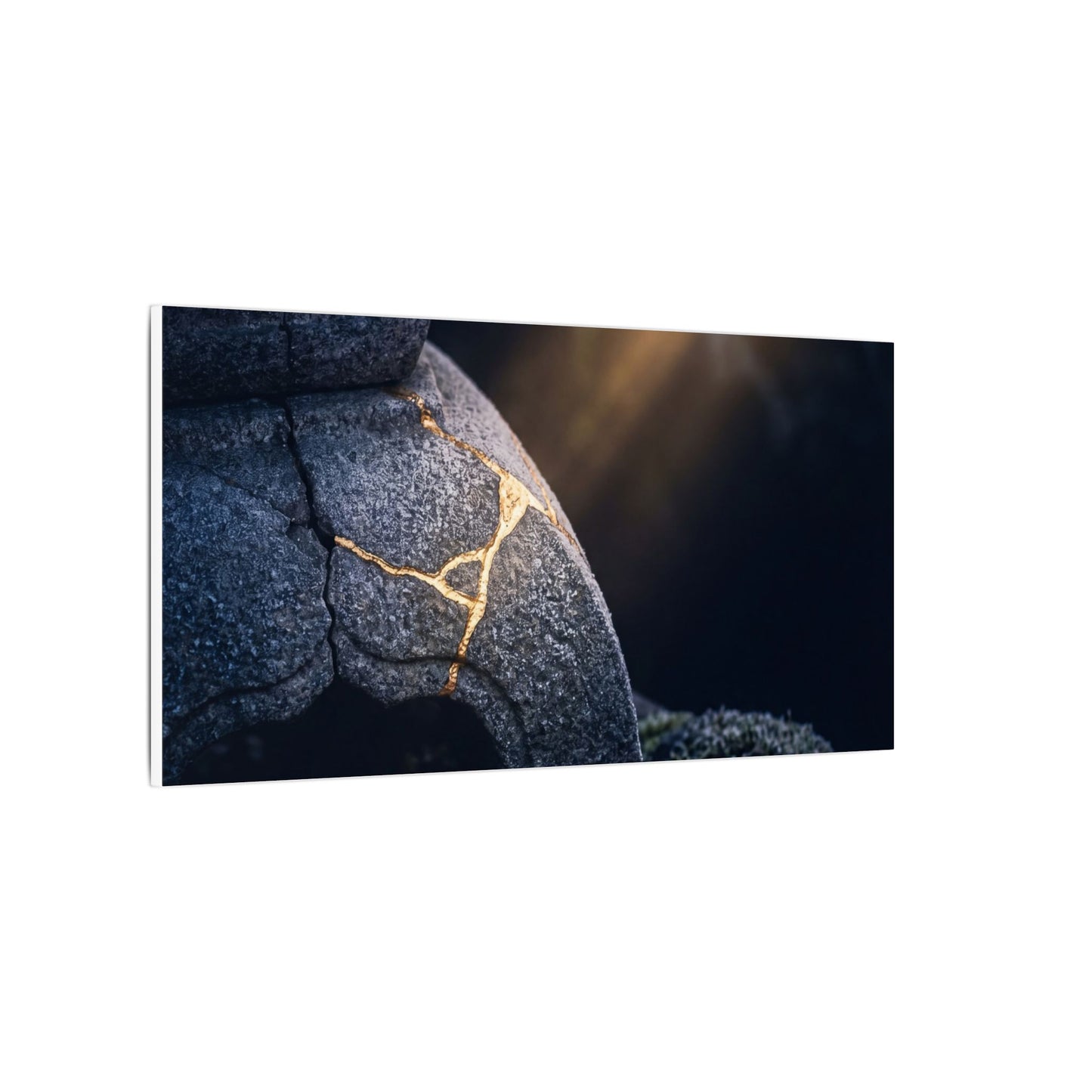 Ma Moonlit Garden Canvas Art - Kintsugi Broken Beauty