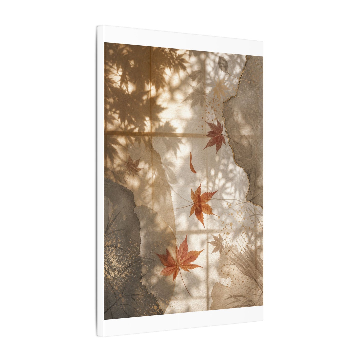 Datsuzoku Shoji Screen Canvas Art - Japandi Japanese Pattern