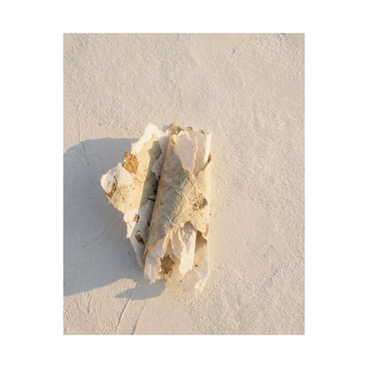 Paper Fold Texture Wall Art Print | Cozy Japandi Art