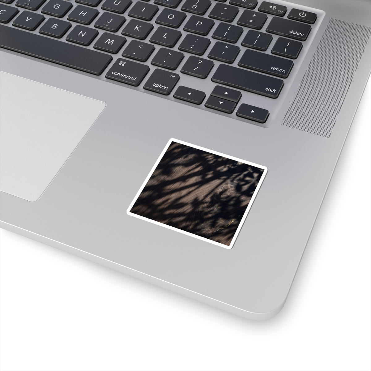 Dark Japandi Shadow Play in Dappled | Shadow Zen Sticker