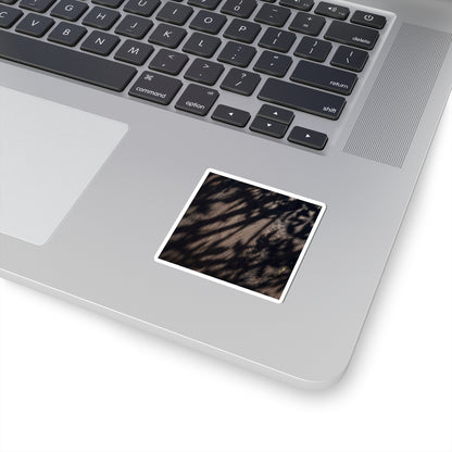Dark Japandi Shadow Play in Dappled | Shadow Zen Sticker
