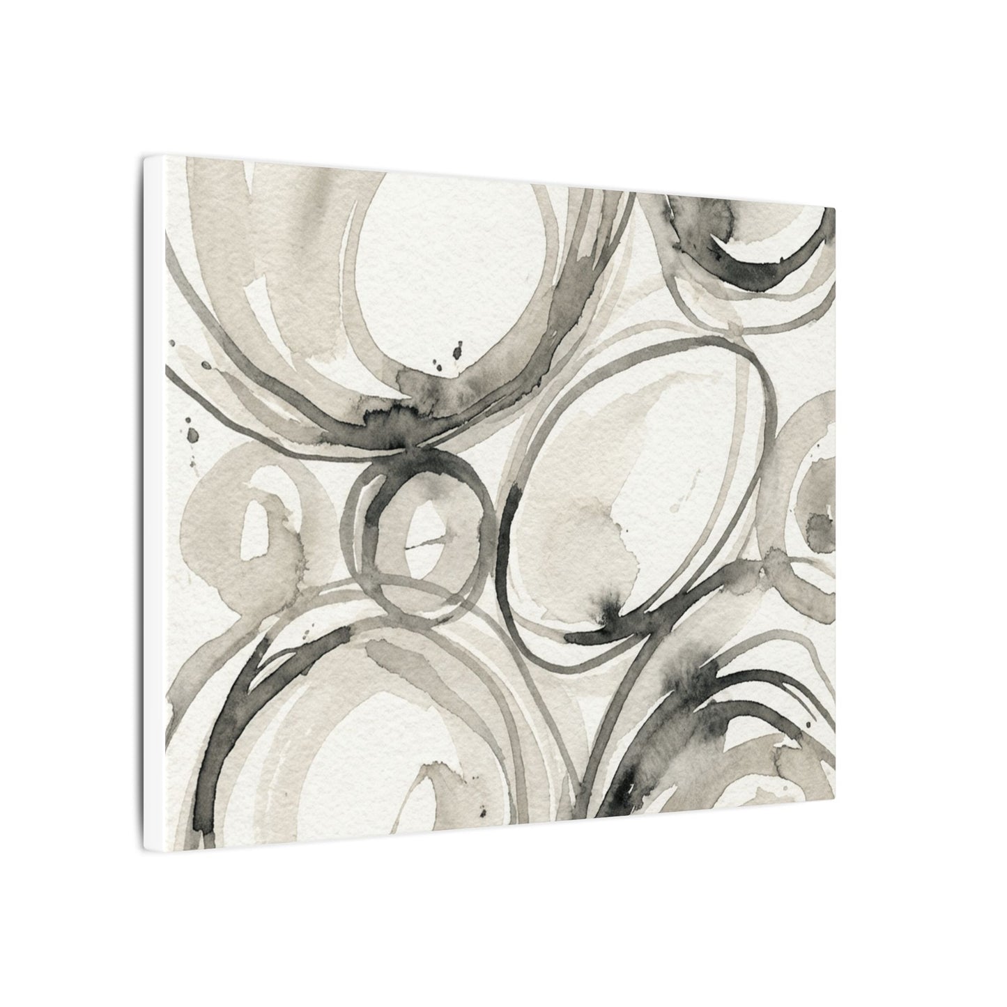Handcrafted Feel Japandi Watercolor Canvas Art